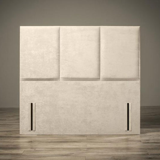 buxton headboard upholstered fabric floor standing winged buttoned panel