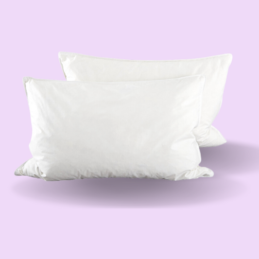 Duck Feather & Down Pillow Pair
