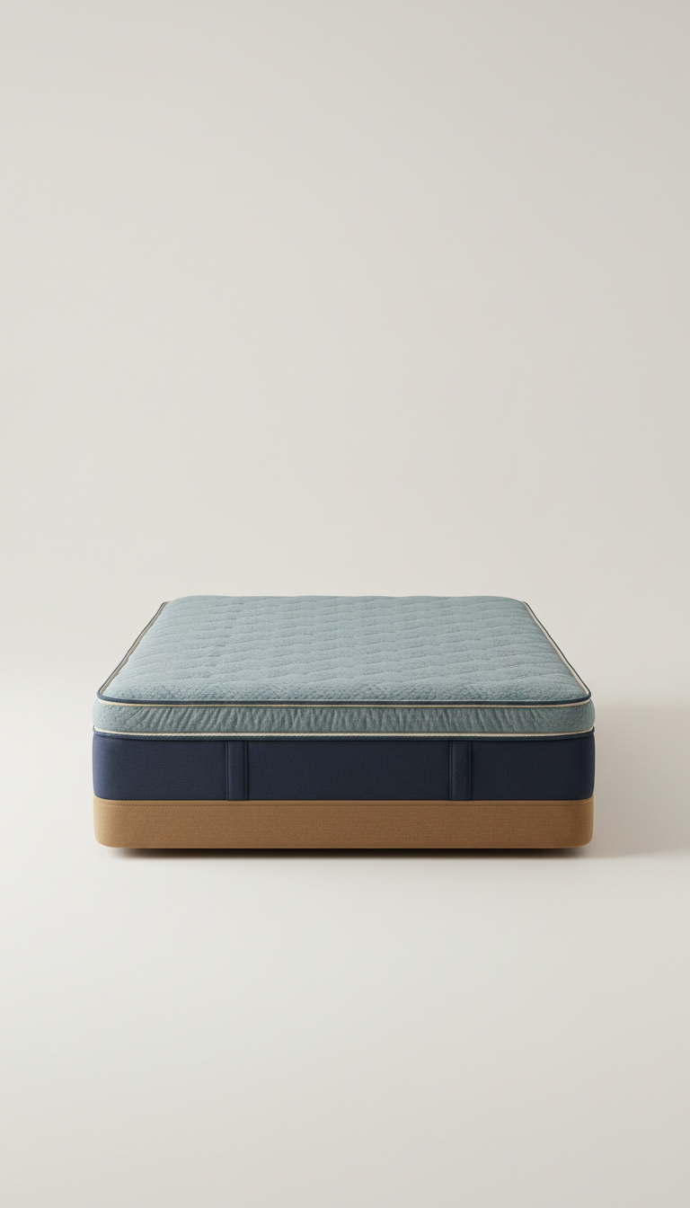 Hybrid memory foam mattress with cooling gel