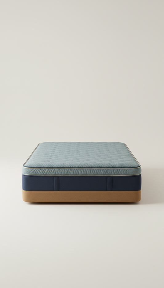 Hybrid memory foam mattress with cooling gel
