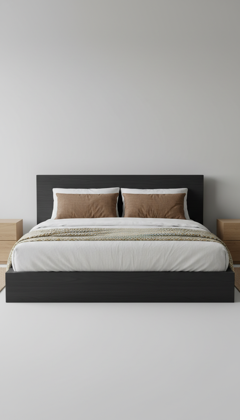 Signature platform bed with low profile