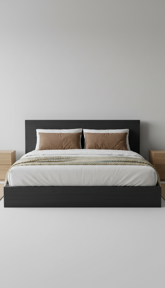 Signature platform bed with low profile